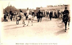 BENI-OUNIF - DEPART DU GOUVERNEUR